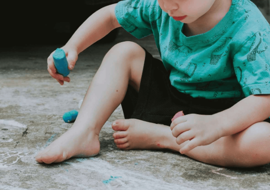 Verrue chez l'enfant